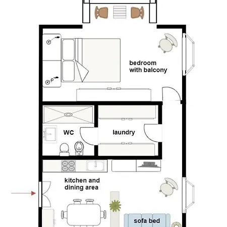 Apartment Maestranza72 By Bed&bros Syracuse